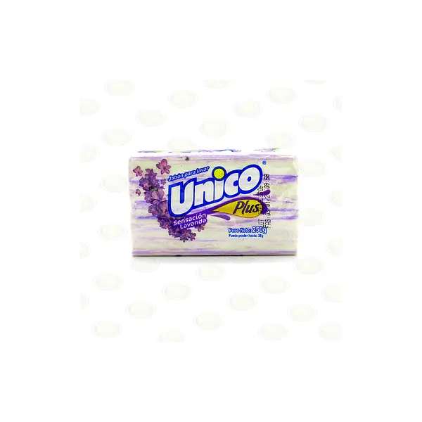 JABON BARRA PLUS LAVANDA UNICO*220G