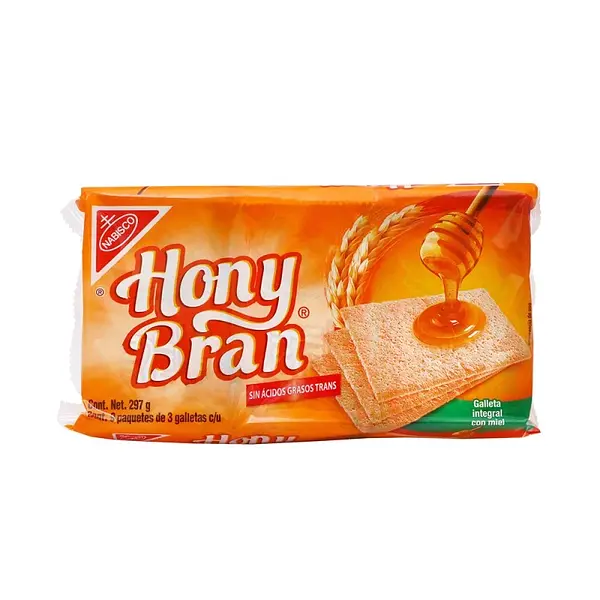 GALLETA INTEGRAL MIEL HONYBRAN*9UN