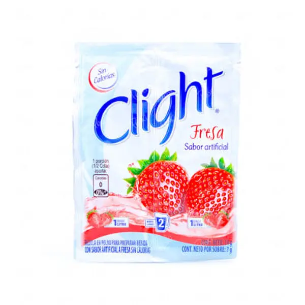 REFRESCO FRESA CLIGHT*14GR