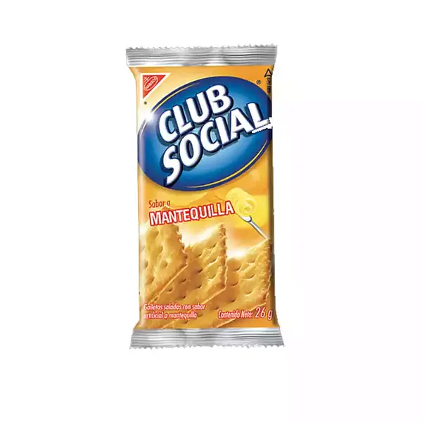 GALLETA MANTEQUILLA CLUB SOCIAL *26G