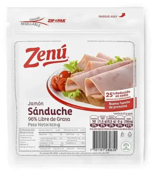 JAMON CERDO ZENU*111G