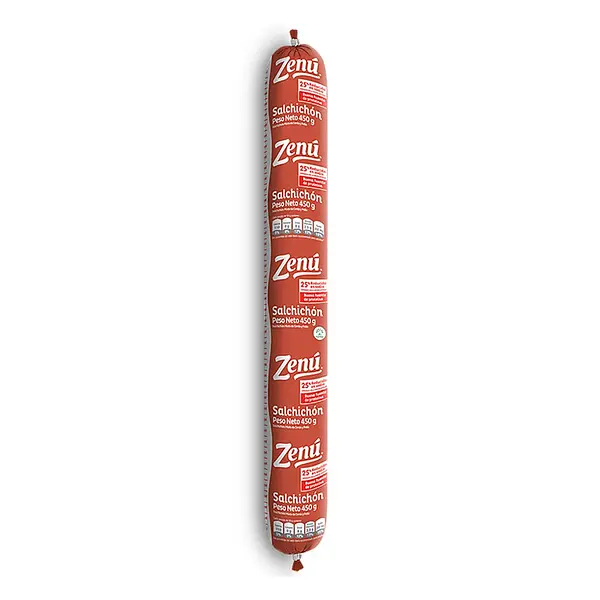 SALCHICHON TRADICIONAL ZENU * 450G