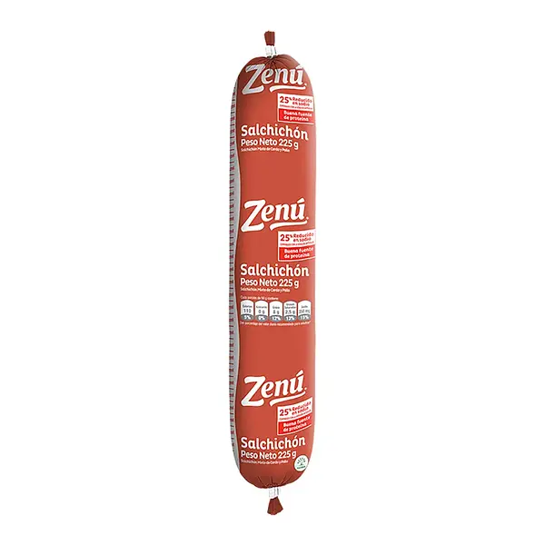 SALCHICHON TRADICIONAL ZENU*225G