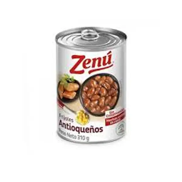 FRIJOL ANTIOQUEÑO ZENU*580GR
