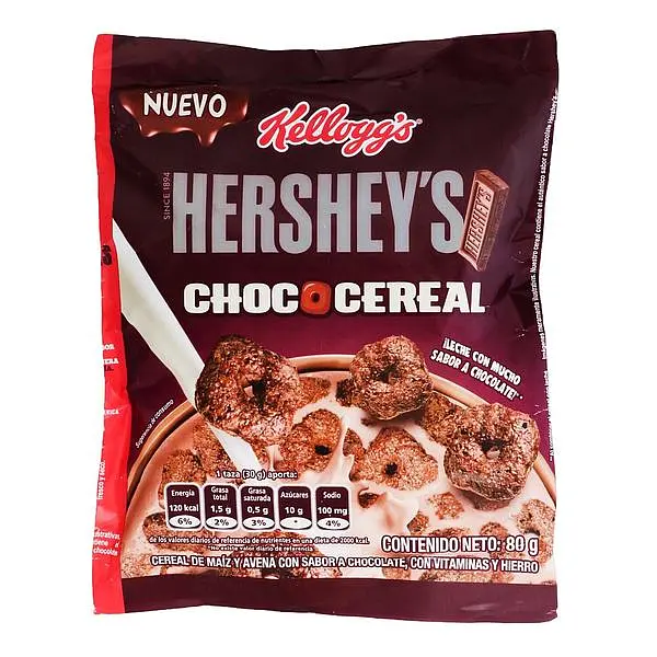 CEREAL CHOCOCEREAL HERSHEYS KELLOGGS*80G