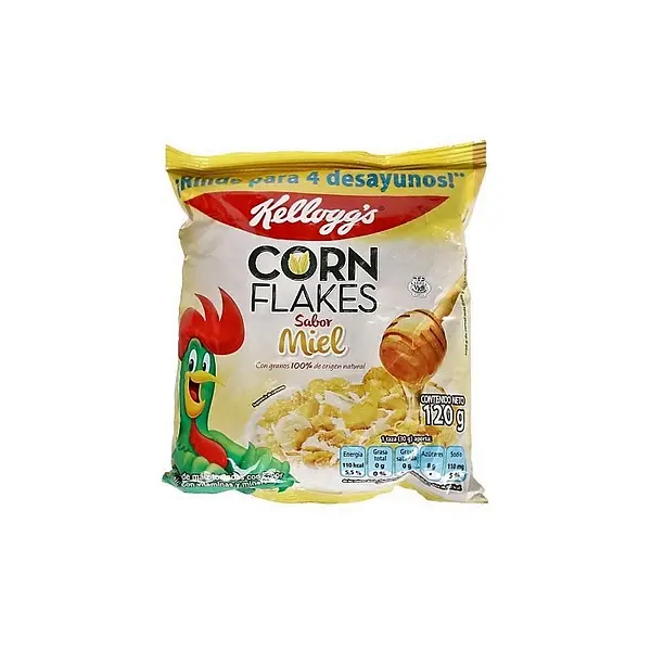 CEREAL CORN FLAKES MIEL KELLOGGS *120GR