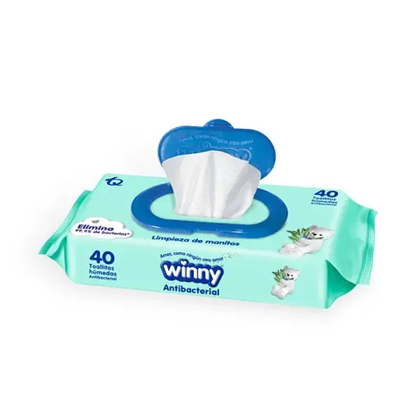 PAÑITOS HUMEDOS WINNY*40U