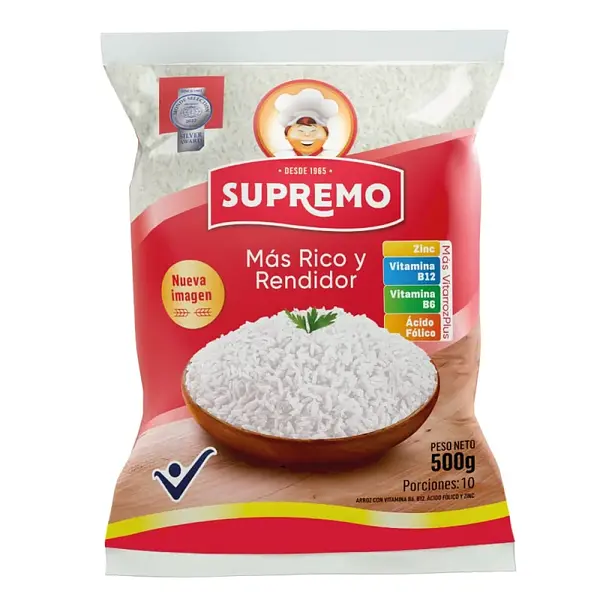 ARROZ BLANCO SUPREMO*500G