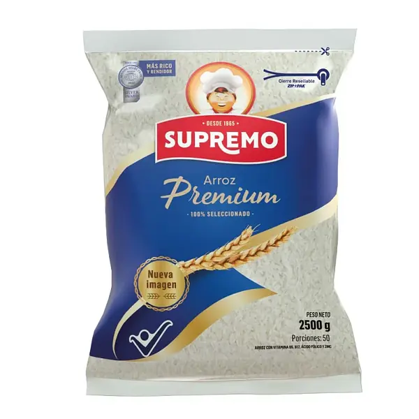 ARROZ BLANCO PREMIUM supremo * 2.5