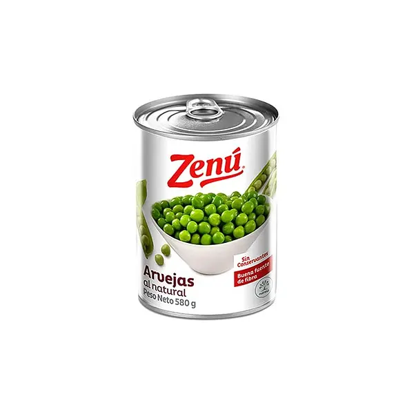 ARVEJA VERDE ZENU*580GR