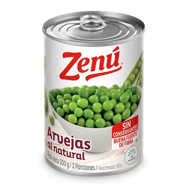 ARVEJA VERDE ZENU*300G