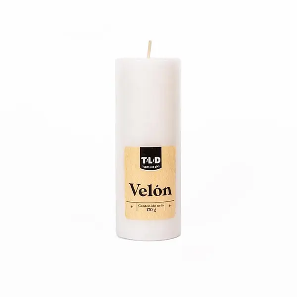 VELADORA BLANCA TLD*170G