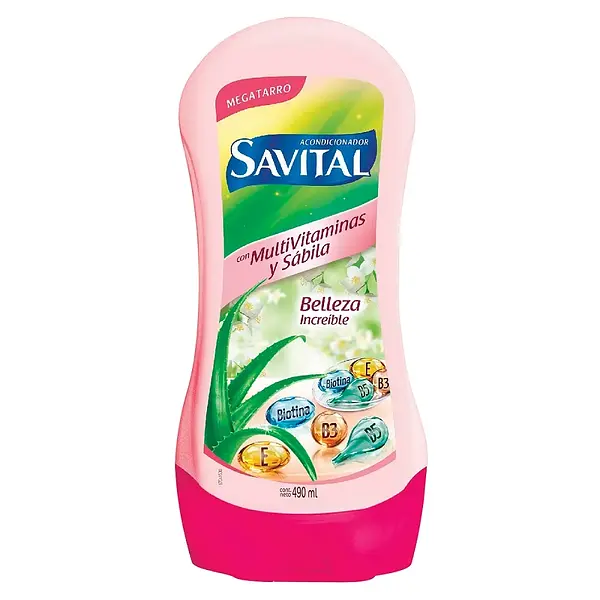 ACONDICIONADOR MULTIVITAMINAS SAVITAL*490ML