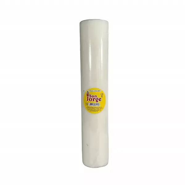 VELADORA BLANCA SAN JORGE #18