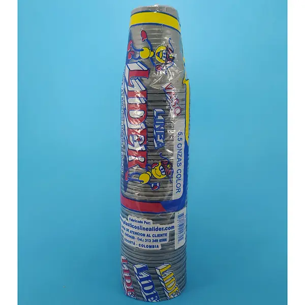 VASO 5,5OZ LIDER*25U