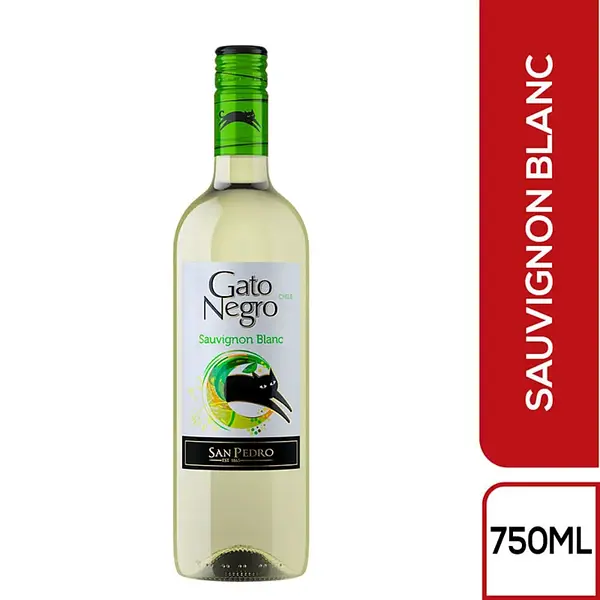 VINO BLANCO SAUVIGNON GATO NEGRO*750ML
