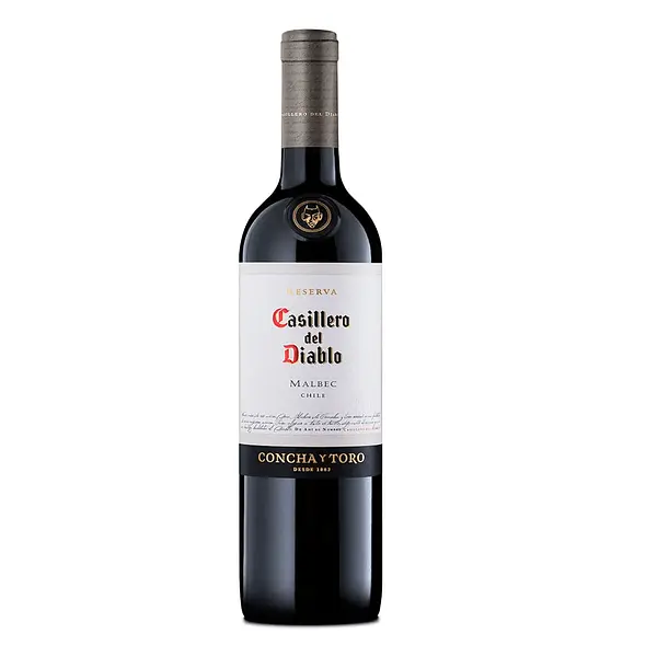 VINO MALBEC CASILLERO DEL DIABLO*75OML