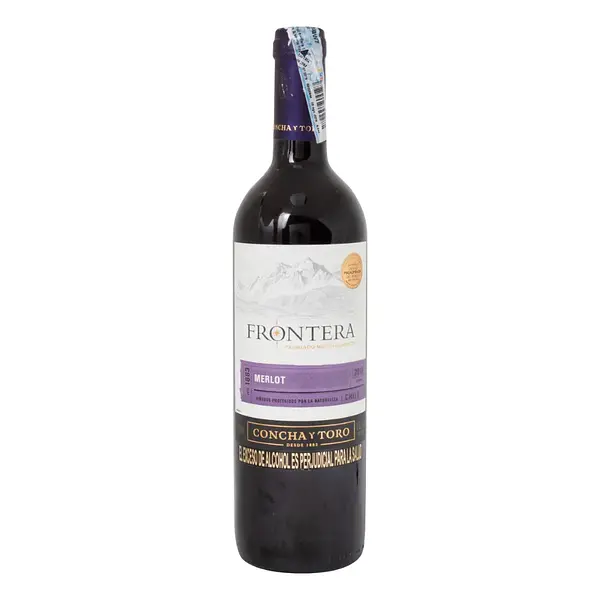 VINO TINTO MERLOT FRONTERA*750ML