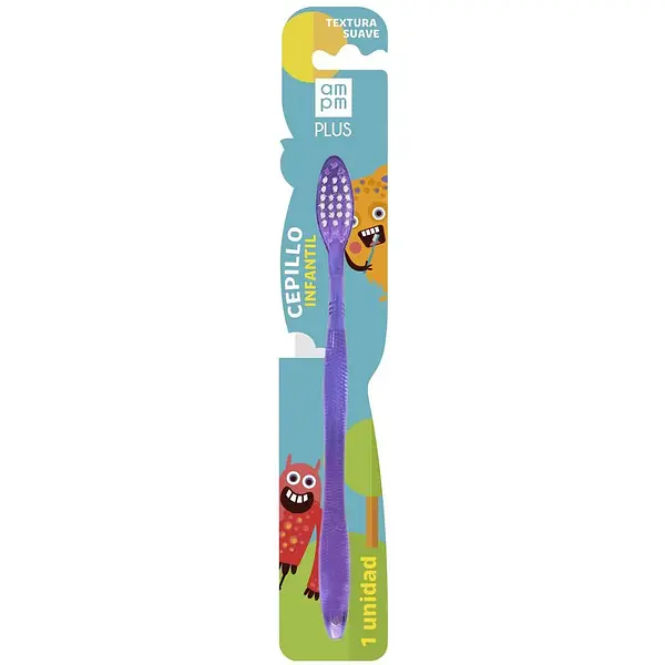 CEPILLO DENTAL INFANTIL AMPM PLUS *1 UND