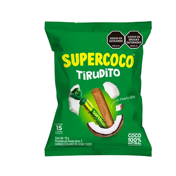 CARAMELO TIRUDITO SUPERCOCO*15G