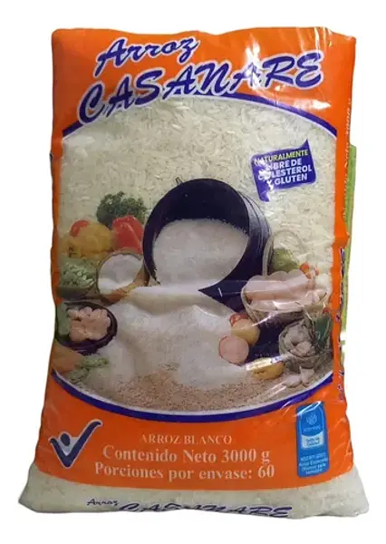 ARROZ BLANCO CASANARE *3000G