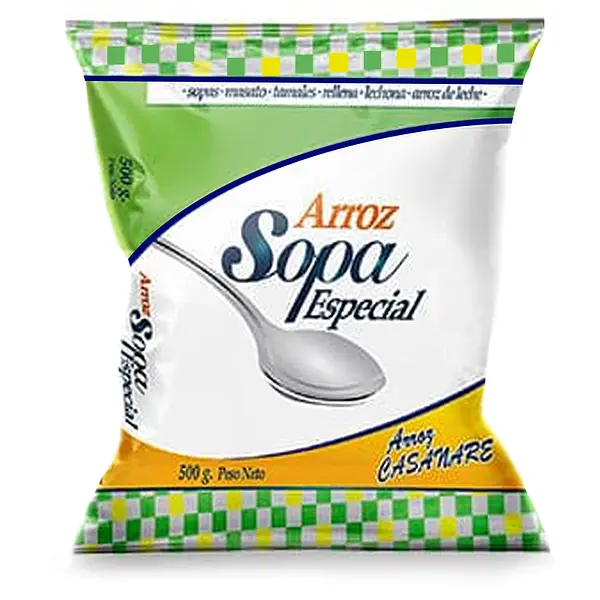ARROZ BLANCO SOPA ESPECIAL CASANARE*500G