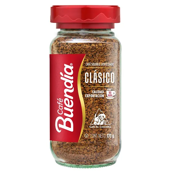 CAFÉ INSTANTANEO BUENDIA CLASICO*170GR