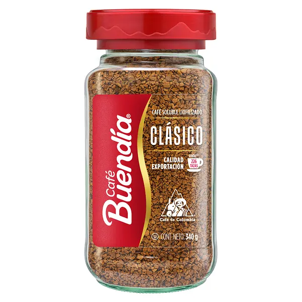 CAFE INSTANTANEO CLASICO BUENDIA*340G