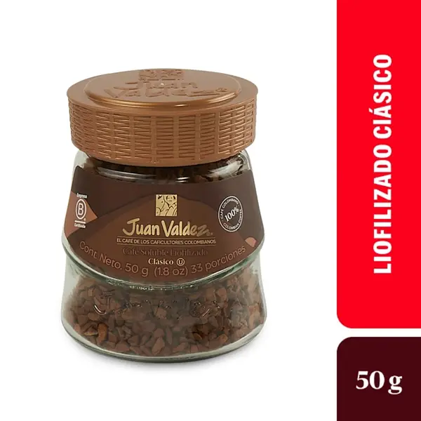 CAFE INSTANTANEO JUAN VALDEZ* 50G