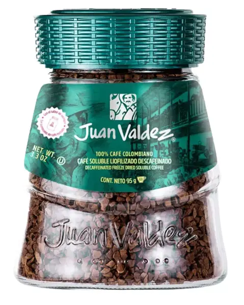 CAFE INSTANTANEO DESCAFEINADO JUAN VALDES*95