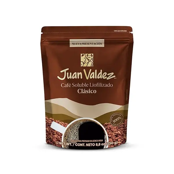 CAFE INSTANTANEO LIOFINIZADO JUAN *250G