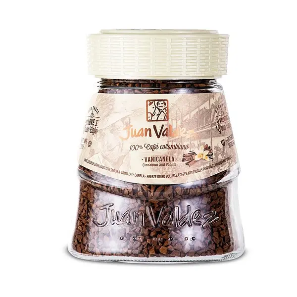 CAFÉ INSTANTANEO VAINILLA JUAN VALDEZ*95G