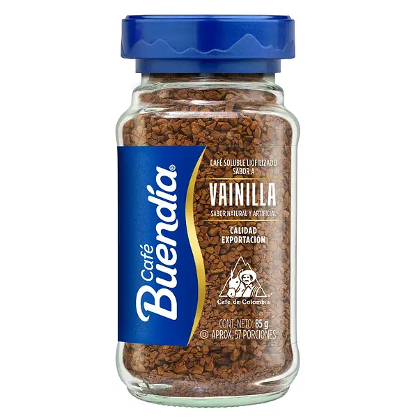 CAFE INSTANTANEO VAINILLA BUENDIA*85G