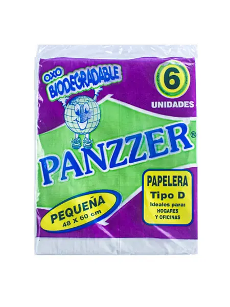 BOLSA BASURA PEQUEÑA PANZZER*6U