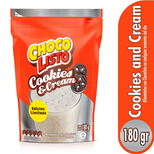 BEBIDA INSTANTANEA COKIS CHOCOLISTO*180G