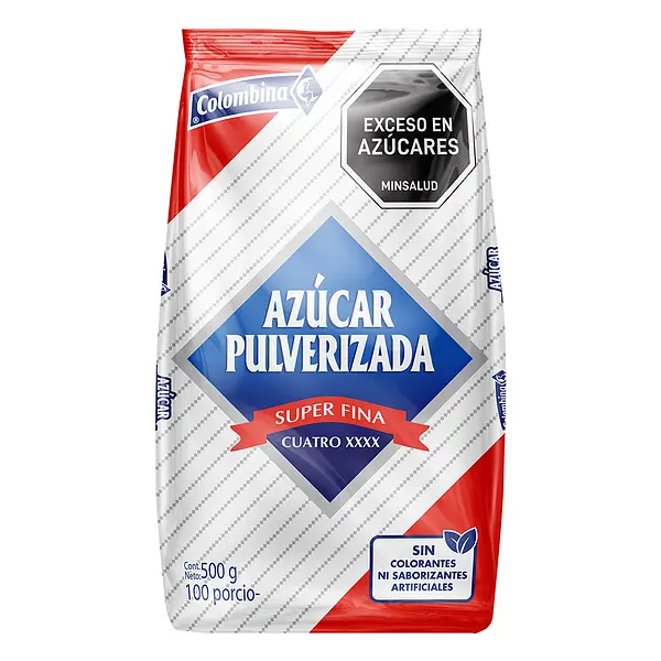 AZUCAR PULVERIZADA COLOMBINA*500GR
