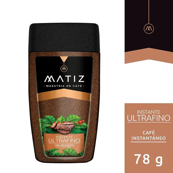 CAFE INSTANTANEO ULTRA FINO MATIZ * 78G