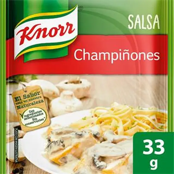 BASE SALSA CHAMPIÑONES KNORR*33G