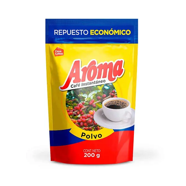 CAFE INSTANTANEO AROMA*200G