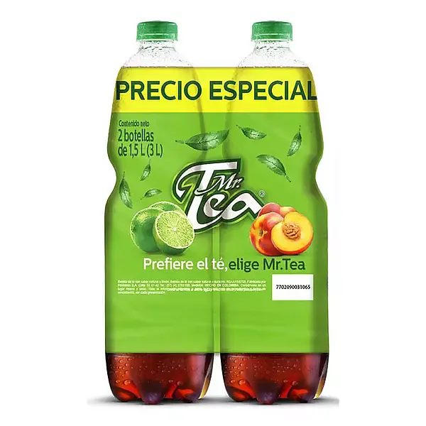 BEBIDA TE SURTIDO MR TEA*1.5L*2U