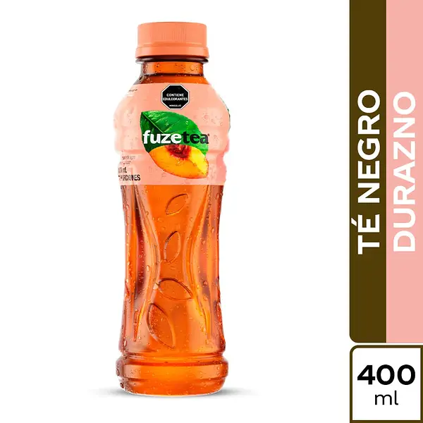 BEBIDA TE DURAZNO FUZETEA*400ML