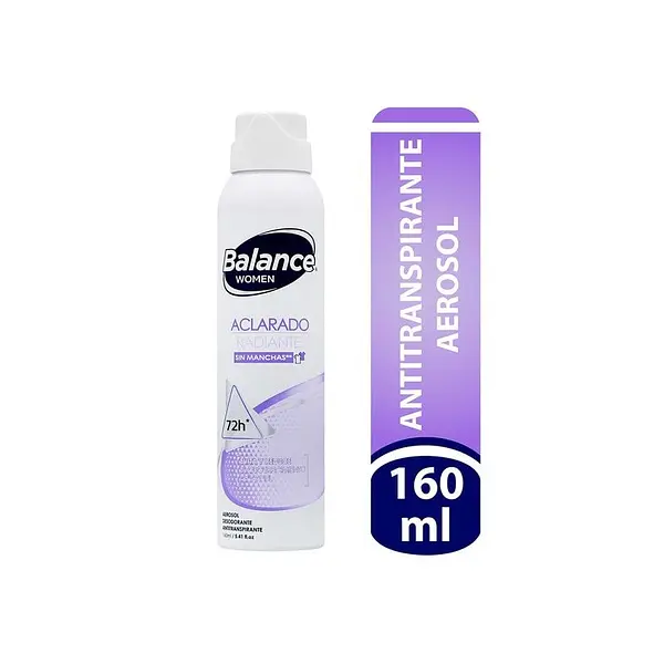DESODORANTE AEROSOL WOMEN BALANCE*160ML