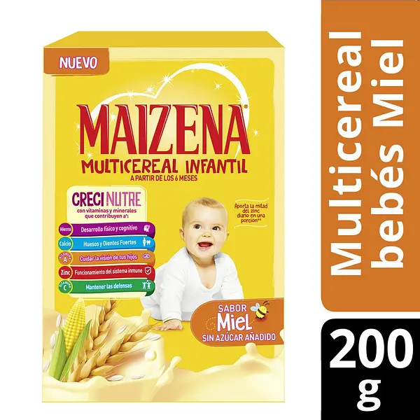 CEREAL INFANTIL MIEL MAIZENA*200G