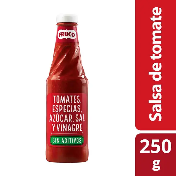 SALSA TOMATE ESPECIAS FRUCO*250GR