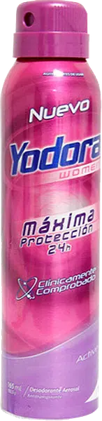 DESODORANTE AEROSOL DAMA YODORA *165 GR