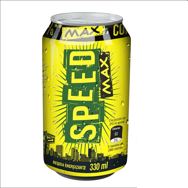 ENERGIZANTE SPEED MAX LATA*330ML