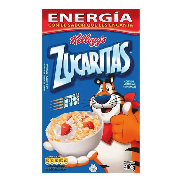 CEREAL ZUCARITAS KELLOGGS*480GR