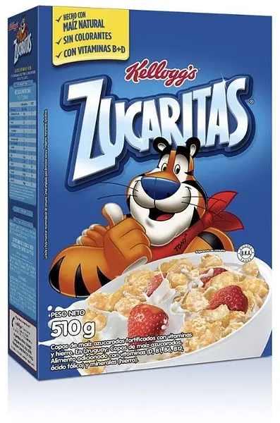 CEREAL ZUCARITAS KELLOGGS *510 GR