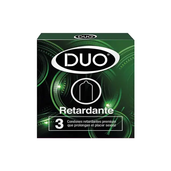 PRESERVATIVO RETARDANTE DUO*3U