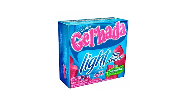 GELATINA MORA LIGHT GELHADA*12G